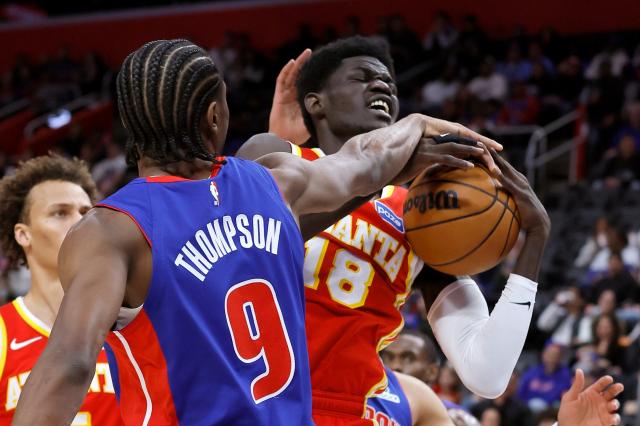 Pistons tie NBA record for scoring balance in 142-115 win over Hawks :: WRALSportsFan.com