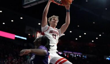 No. 1 Arizona improves to 10-0, cruises past Abilene Christian 96-62 :: WRALSportsFan.com
