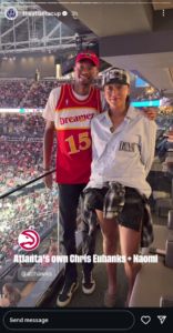 Christopher Eubanks and Naomi Osaka