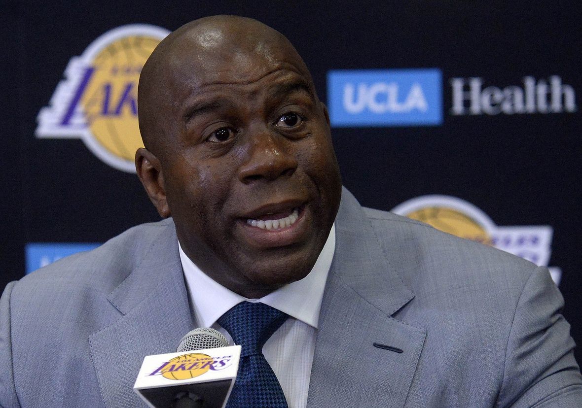 NBA Legend Magic Johnson Reacts To Heartbreaking Los Angeles Lakers News