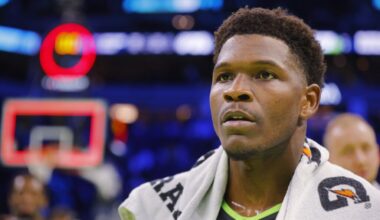 NBA World Reacts To Anthony Edwards' 40-Point Eruption In Suns-Timberwolves Game