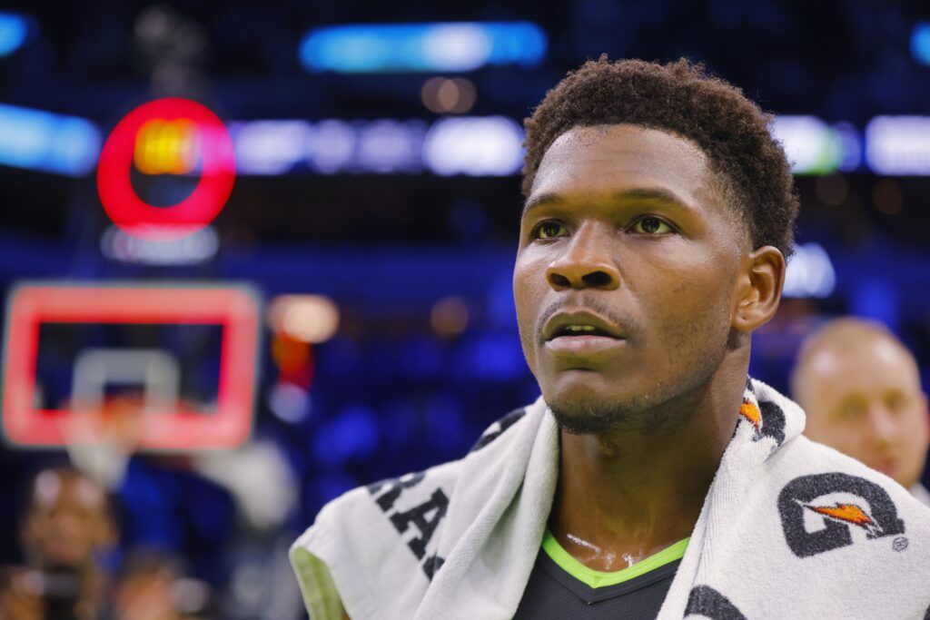 NBA World Reacts To Anthony Edwards' 40-Point Eruption In Suns-Timberwolves Game