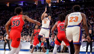 Knicks breeze past Raptors in latest glimpse of home dominance