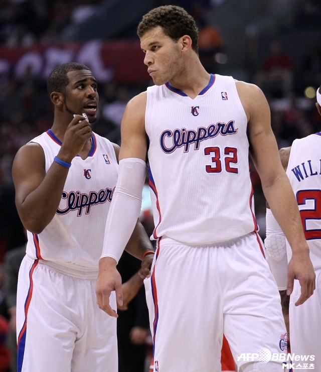 Blake Griffin, who was at the center of the "Rab City" with Paul, was furious at the Clippers' decision. 사진=AFPBBNews=News1