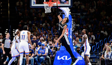 San Antonio defeated Oklahoma City to win its eighth consecutive game. Photo = AP= Courtesy of Yonhap News