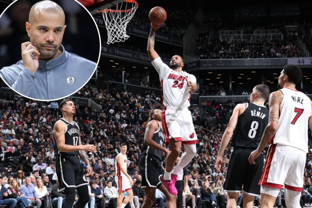 Nets undone by poor shooting performance in putrid loss to Heat