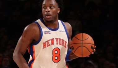 Where Knicks' OG Anunoby now stands in his rehab progress