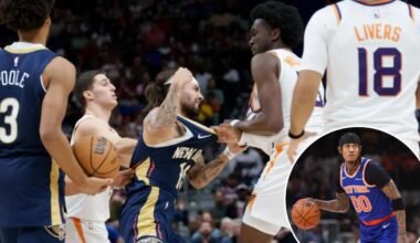 Jordan Clarkson defends Jose Alvarado throwing punch at Suns center