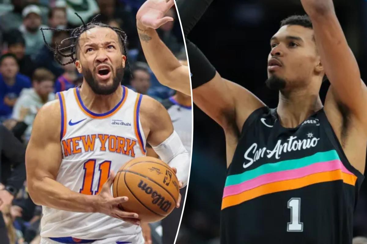 Knicks close out 2025 with rematch vs. Spurs, Victor Wembanyama