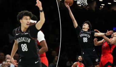 Rookie Nolan Traore makes most of rare Nets chance