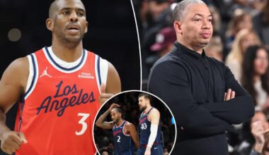 Tyronn Lue 'refused to meet with' Chris Paul before Clippers split