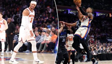 Knicks' Miles McBride near Knicks return, Josh Hart ruled out for Hawks game