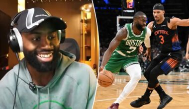 Celtics' Jaylen Brown has no love lost for rivals: 'F--k the Knicks'