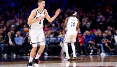 Nets' Egor Demin answers the call after getting tough love