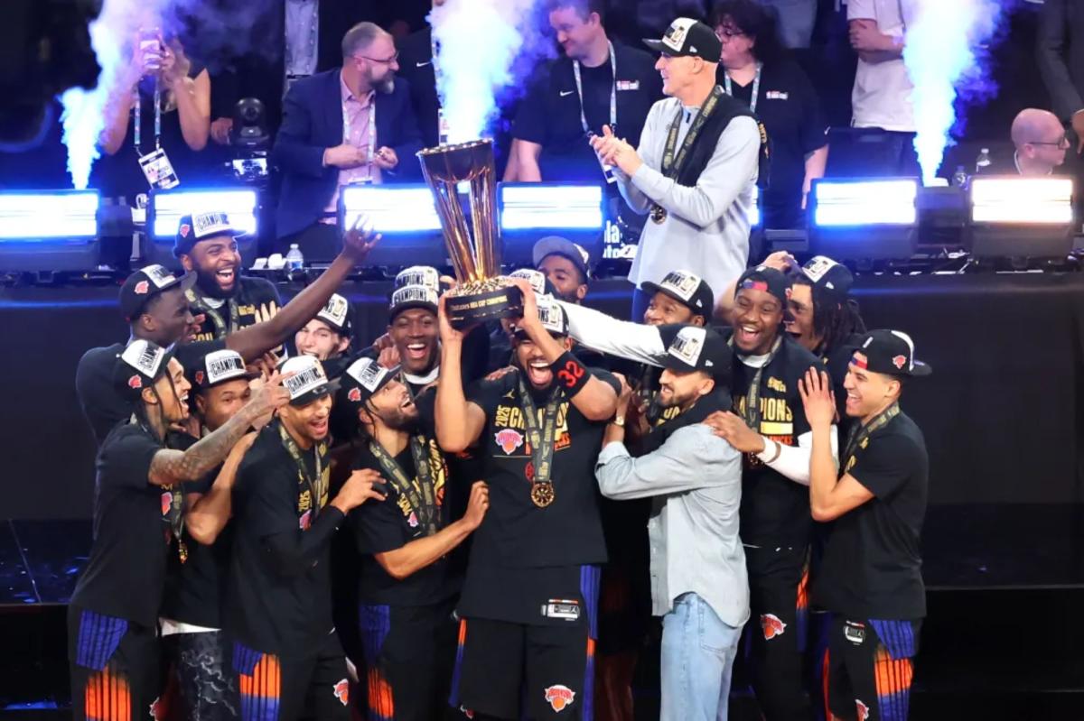 Knicks win NBA Cup final on back of dominant fourth quarter