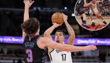 Nets topple depleted Bulls for first win streak of season