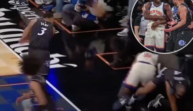 Magic's Desmond Bane launches ball at Knicks' OG Anunoby in 'hostile' moment