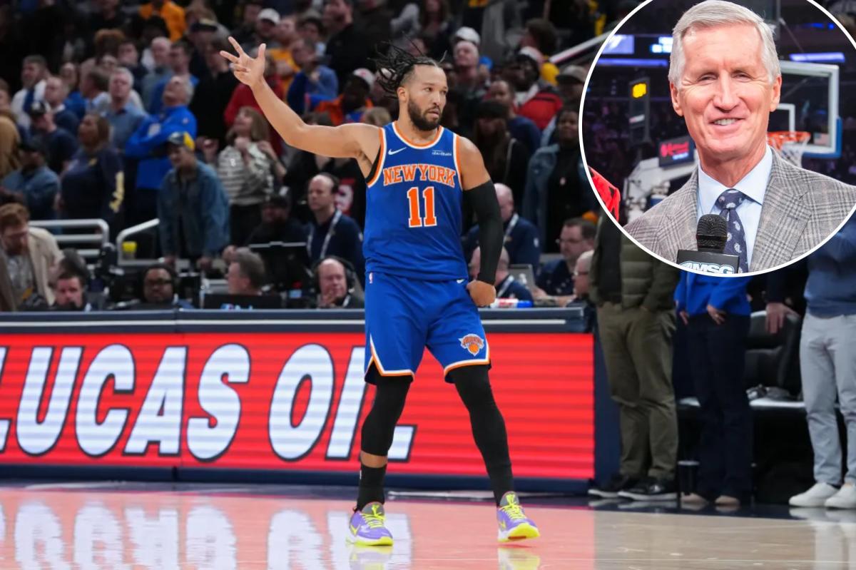 Jalen Brunson brought out a rare double 'bang' from Mike Breen