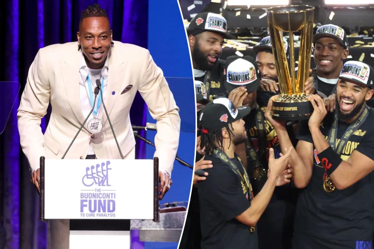 Dwight Howard thinks the Knicks should hang NBA Cup banner