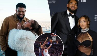 Knicks' Karl-Anthony Towns, Jordyn Woods announce engagement on Christmas