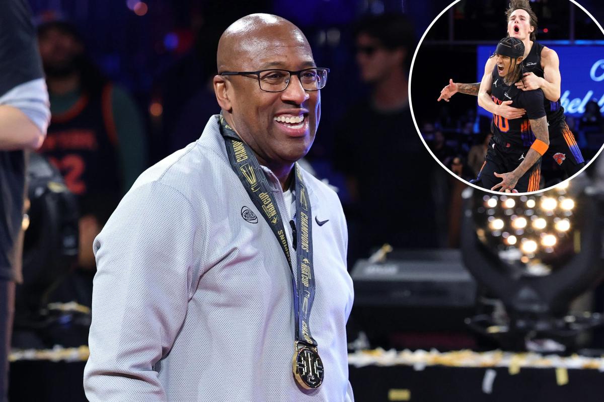Critical decision made NBA Cup final Mike Brown's finest Knicks hour
