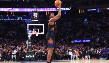 OG Anunoby makes solid return to Knicks lineup in restricted minutes