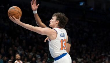 Tyler Kolek delivers Knicks silver lining with career night in road loss