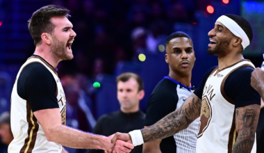 Steve Kerr hilariously quotes Pat Spencer in NSFW podium quip – NBC Sports Bay Area & California