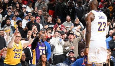 LeBron James' 10 straight points in fourth pace Lakers' win