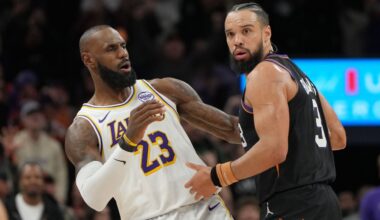 Lakers' LeBron James seals win after Suns' Dillon Brooks ejected