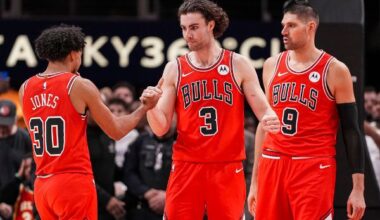 Bulls outlast Hawks in season's highest scoring game