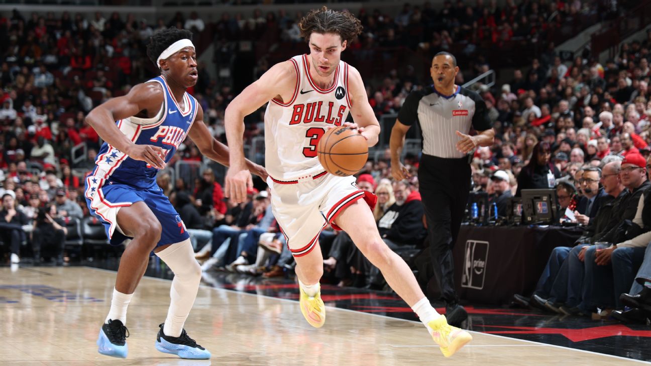 Sources: Bulls' Giddey (hamstring) out at least a few weeks