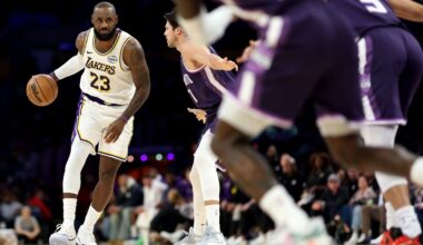 LeBron James, Luka Doncic help Lakers end skid: 'It starts with us'