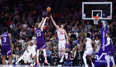 Markkanen scores 29, George adds 28 in bounce-back game as Jazz outlast Rockets