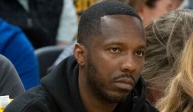 Rich Paul looking on