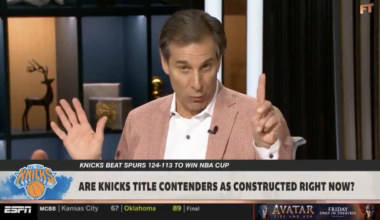 Chris Russo blasts Knicks celebrating win in 'stupid' NBA Cup