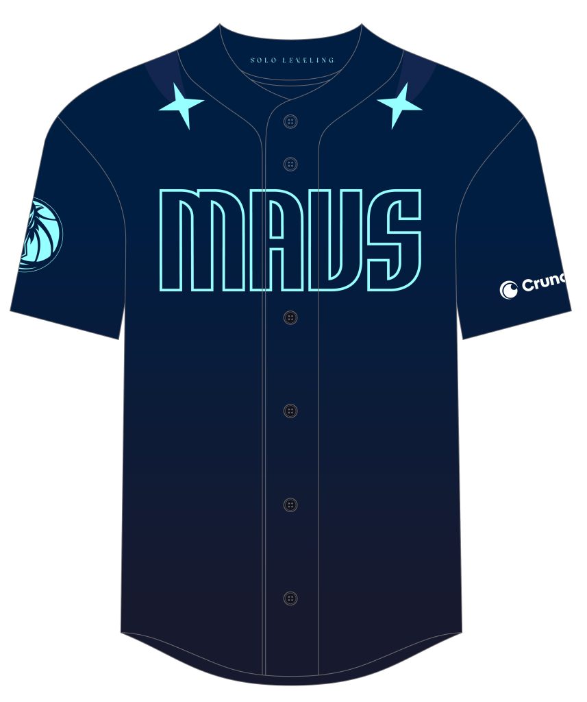 solo leveling dallas mavericks jersey mavs