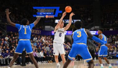 Ranking college basketball's best freshmen: Washington's Hannes Steinbach earns Freshman of the Week honors