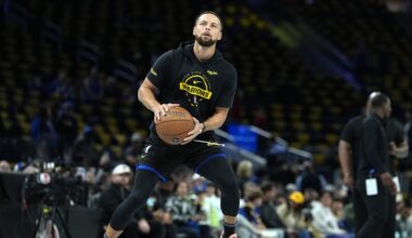 Steph Curry returns to Warriors practice, on track to play Friday – NBC Sports Bay Area & California