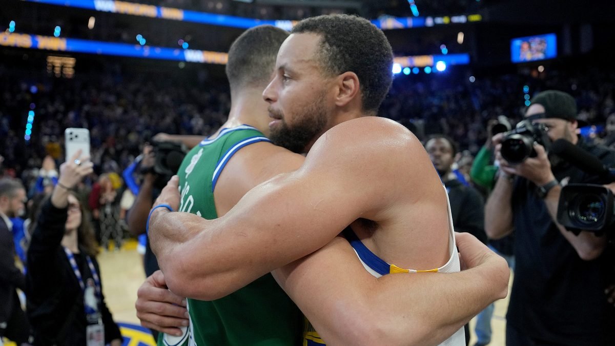 Steph Curry reminded of NBA journey playing Klay Thompson – NBC Sports Bay Area & California