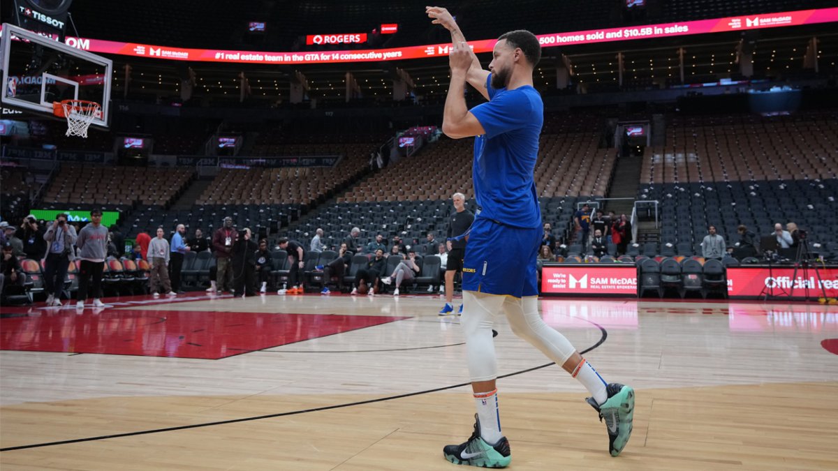 Steph Curry rocks Nike Kobe 11 shoes for Warriors vs. Raptors – NBC Sports Bay Area & California