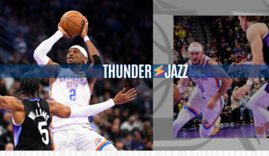Oklahoma City Thunder (22-1) @ Utah Jazz (8-14)