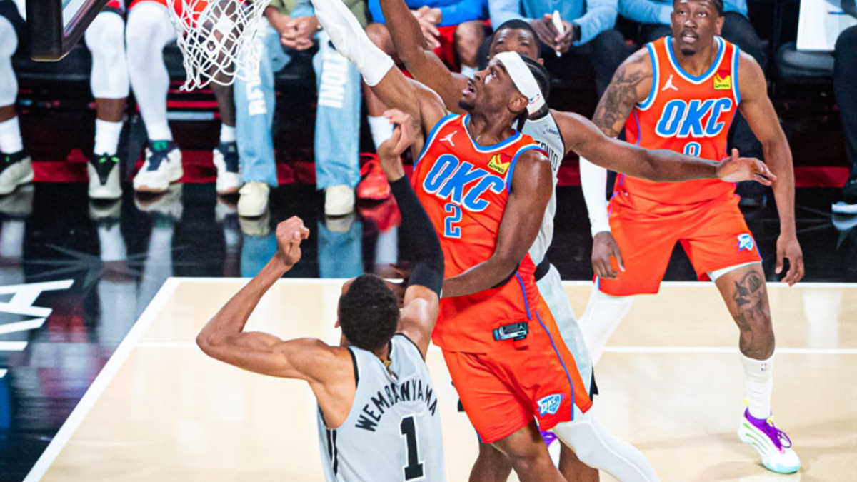 Thunder eliminated from NBA Cup play by Wembanyama, Spurs