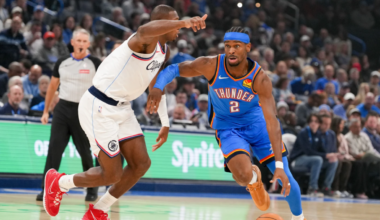 Gilgeous-Alexander scores 32 as Thunder bounce back from rare loss with 122-101 win over Clippers