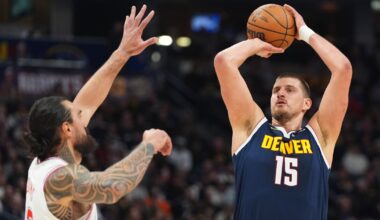 Nikola Jokic leads Denver Nuggets to 128-125 OT win over Houston Rockets