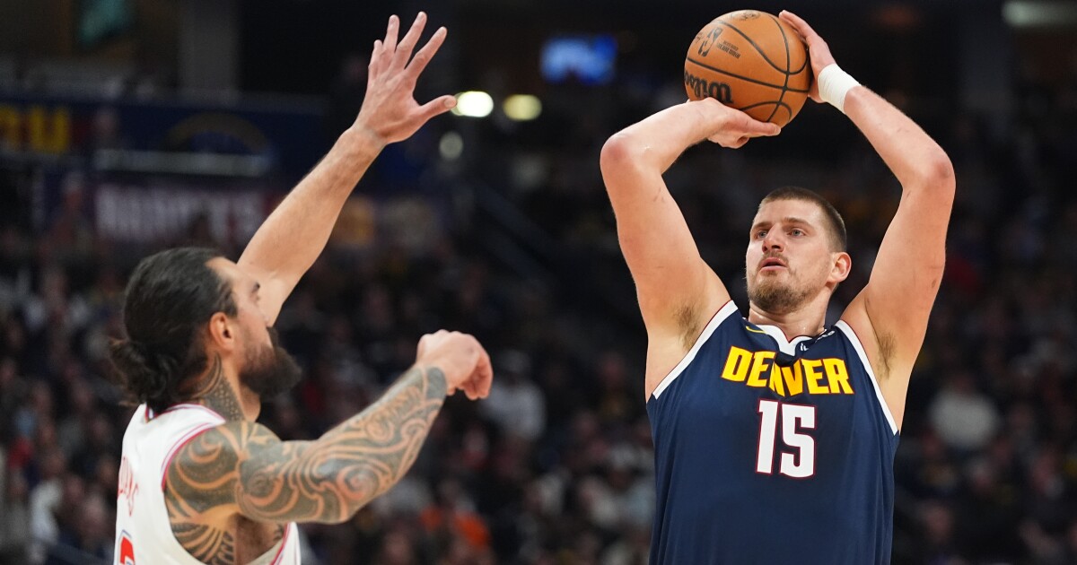Nikola Jokic leads Denver Nuggets to 128-125 OT win over Houston Rockets