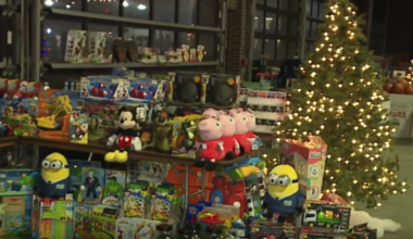 An inside look at Pistons owner Tom Gores' annual Toys for Tots giveaway
