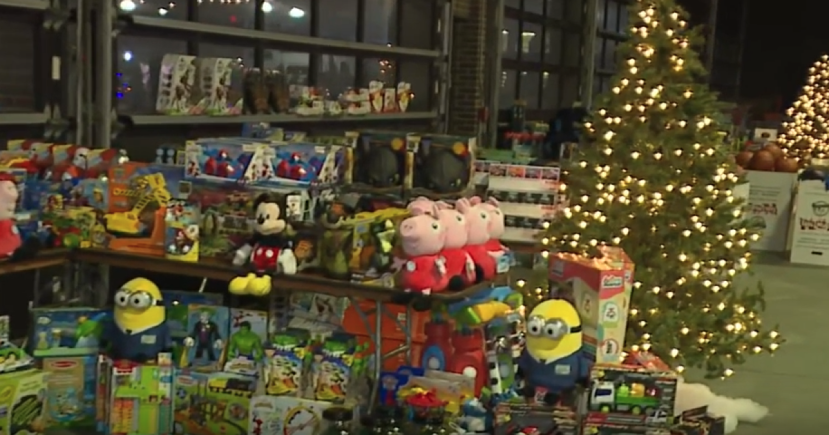 An inside look at Pistons owner Tom Gores' annual Toys for Tots giveaway