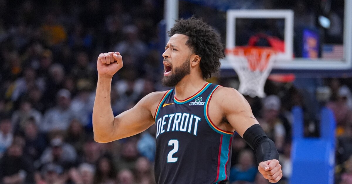 Cade Cunningham named Eastern Conference Player of the Month