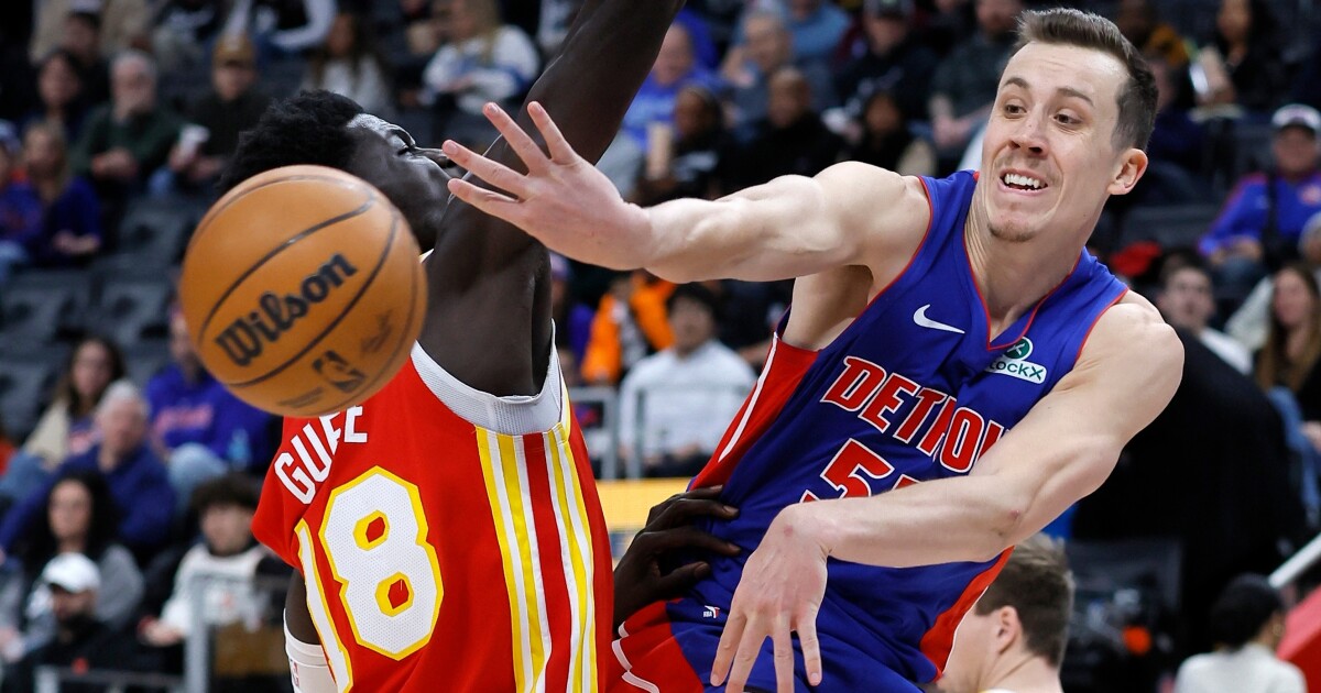 Pistons tie NBA record for scoring balance in win over Hawks